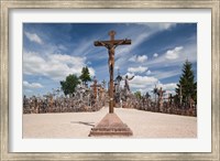 Lithuania, Siauliai, Hill of Crosses, Christianity I Fine Art Print