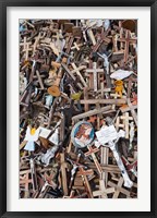 Lithuania, Siauliai, Hill of Crosses, Christianity II Fine Art Print