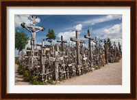 Lithuania, Siauliai, Hill of Crosses, Christianity III Fine Art Print