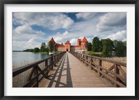 Lithuania, Trakai Historical NP, Island Castle Fine Art Print