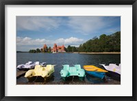 Lithuania, Trakai Historical NP, Lake Galve Fine Art Print
