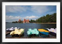 Lithuania, Trakai Historical NP, Lake Galve Fine Art Print
