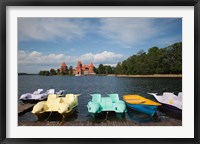 Lithuania, Trakai Historical NP, Lake Galve Fine Art Print