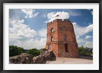Lithuania, Vilnius, Gediminas Hill, Gedimino Fort Fine Art Print