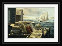 Lobster Pots New England Fine Art Print