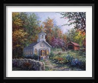 Worship In The Country Fine Art Print