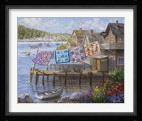Dock Side Quilts Fine Art Print