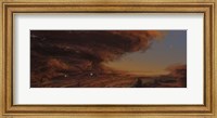 Deep within the raging storm that is the Great Red Spot of Jupiter Fine Art Print