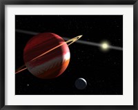 A Jupiter-mass planet orbiting the nearby star Epsilon Eridani Fine Art Print