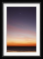 Conjunction of Venus, Mercury, Jupiter and Mars Fine Art Print