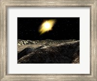 The Sun seen from the Surface of Mercury Fine Art Print