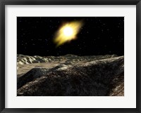 The Sun seen from the Surface of Mercury Fine Art Print