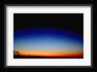 Conjunction of Mercury and Saturn at dawn near Regensburg, Germany Fine Art Print
