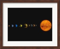 Solar System I Fine Art Print