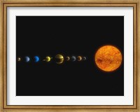 Solar System I Fine Art Print
