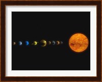 Solar System I Fine Art Print