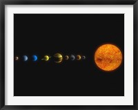 Solar System I Fine Art Print