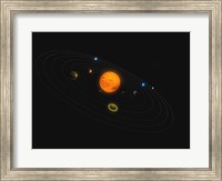 Solar System V Fine Art Print
