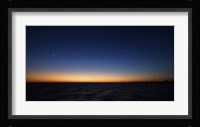 The Moon and Venus in Conjunction Fine Art Print