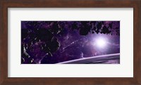 Asteroid field against a Celestial Background Fine Art Print