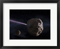 Deflecting Path of an Earth-Crossing Asteroid Fine Art Print