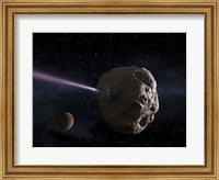 Deflecting Path of an Earth-Crossing Asteroid Fine Art Print