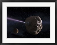 Deflecting Path of an Earth-Crossing Asteroid Fine Art Print