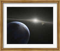 A massive Asteroid Belt Fine Art Print