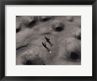 Humans exploring the Surface of an Asteroid Fine Art Print