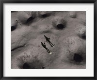 Humans exploring the Surface of an Asteroid Fine Art Print