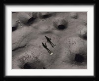 Humans exploring the Surface of an Asteroid Fine Art Print