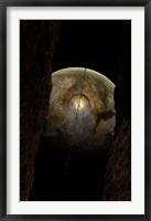 Debris around an Extraterrestrial Planet hit by an Asteroid Fine Art Print