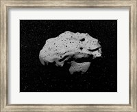 Asteroid in Outer Space Fine Art Print