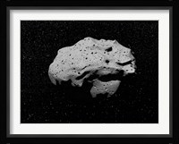 Asteroid in Outer Space Fine Art Print