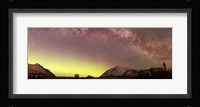 Aurora borealis, Comet Panstarrs and Milky Way Fine Art Print