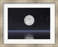 Stars and Comets over the Ocean Fine Art Print