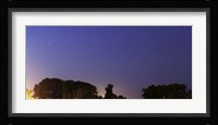 Wide Panorama of Comet Panstarrs, Mercedes, Argentina Fine Art Print