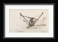 Lifting Machine Fine Art Print