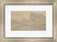 Notre-Dame View Of The Docks In The South, 19th Century Fine Art Print
