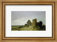 Ruins Of The Chateau De Rosemont, 1861 Fine Art Print