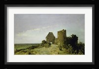 Ruins Of The Chateau De Rosemont, 1861 Fine Art Print