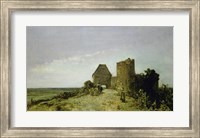 Ruins Of The Chateau De Rosemont, 1861 Fine Art Print