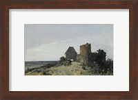 Ruins Of The Chateau De Rosemont, Nievre, 1861 Fine Art Print