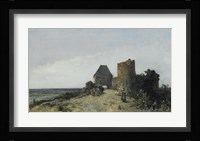 Ruins Of The Chateau De Rosemont, Nievre, 1861 Fine Art Print