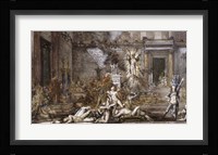 Les Pretendants Or The Suitors Fine Art Print