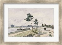 The Seine at Argenteuil,  c. 1867 Fine Art Print