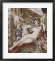 The Unicorns, 1885 Fine Art Print