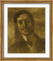 Portrait Of A Man, Said To Be Marcel Proust Fine Art Print