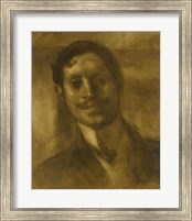 Portrait Of A Man, Said To Be Marcel Proust Fine Art Print