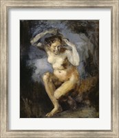 Crouching Flora, 1870 Fine Art Print